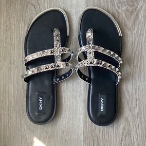 DKNY Black Sandals